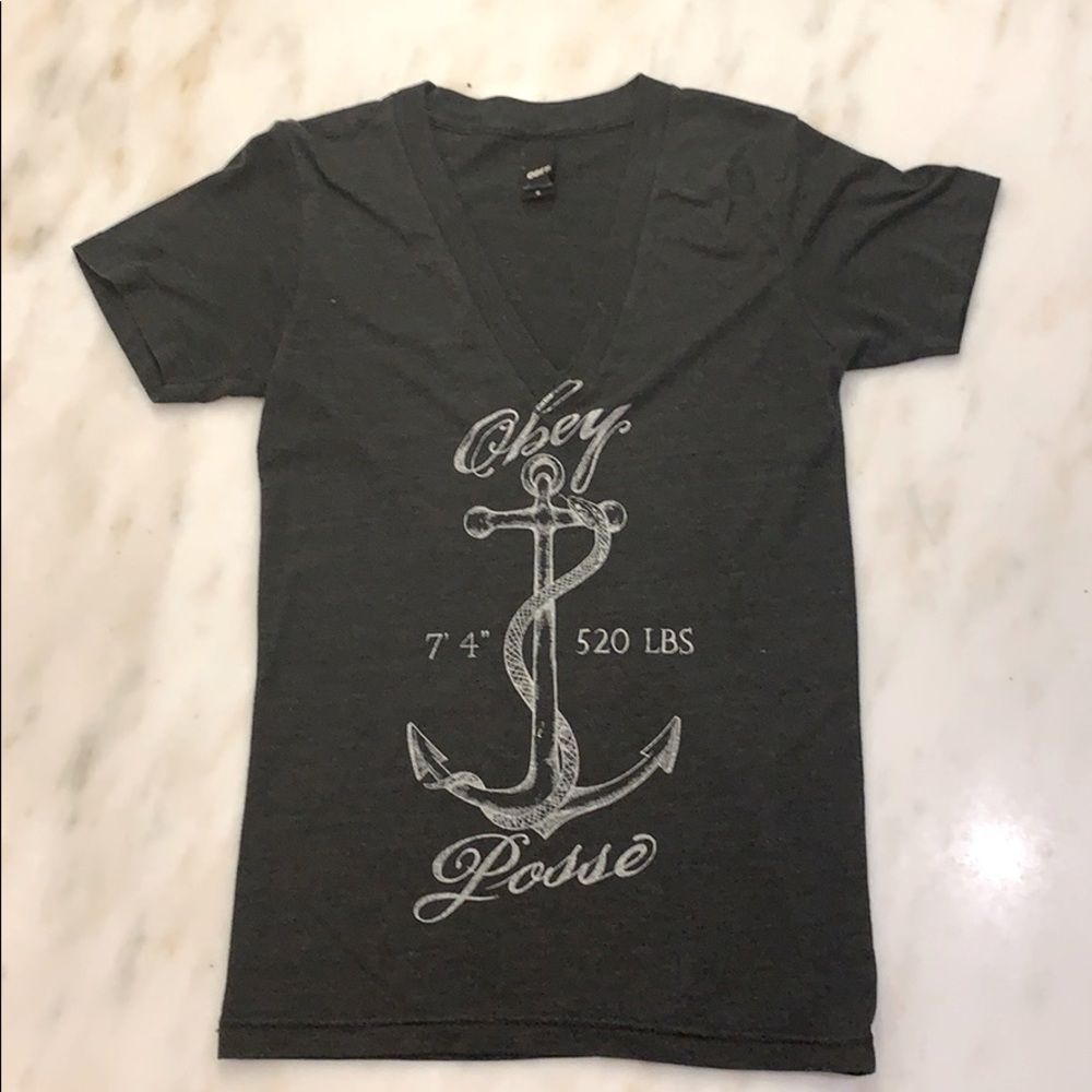Women’s OBEY V Neck shirt
